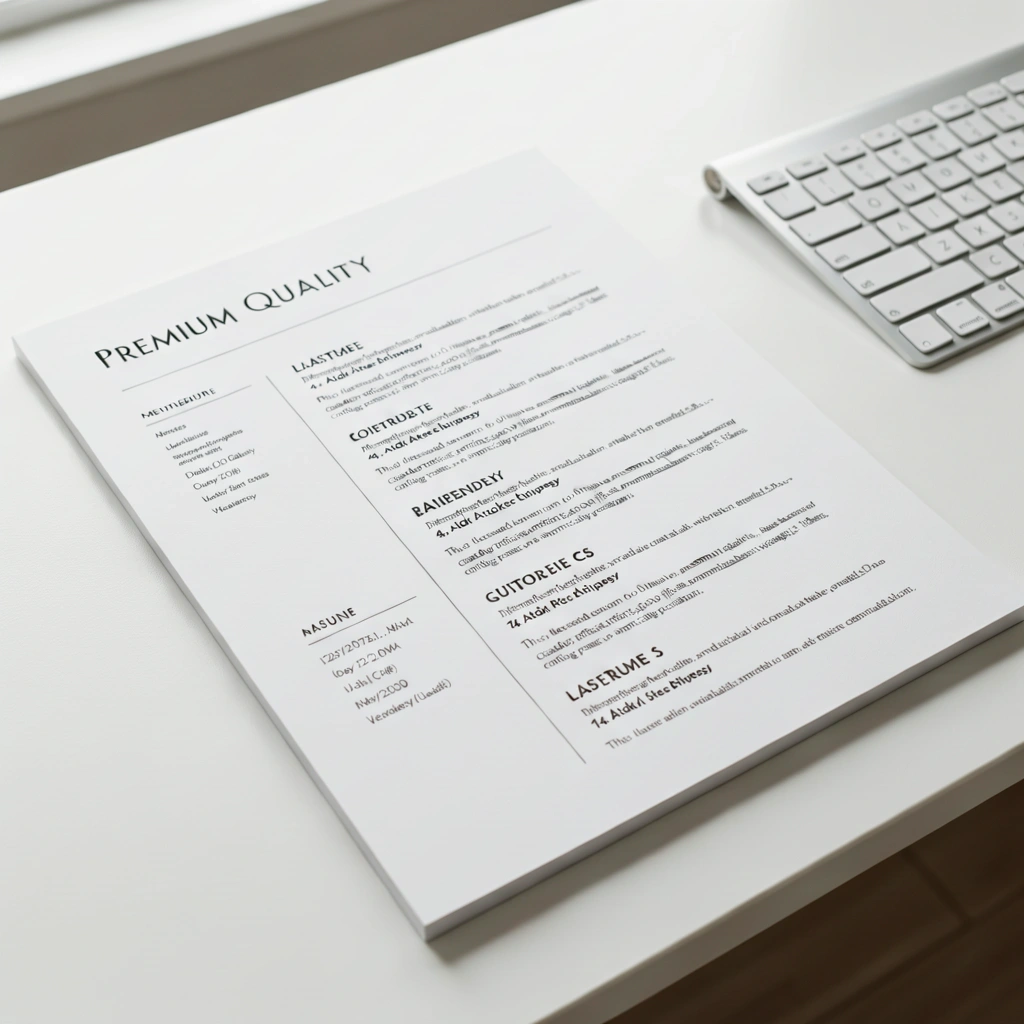 Optimasi Resume Profesional